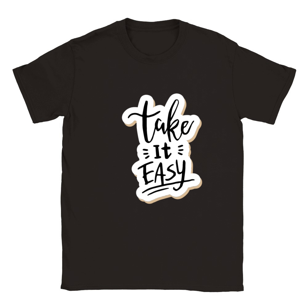 take it easy Classic Kids Crewneck T-shirt