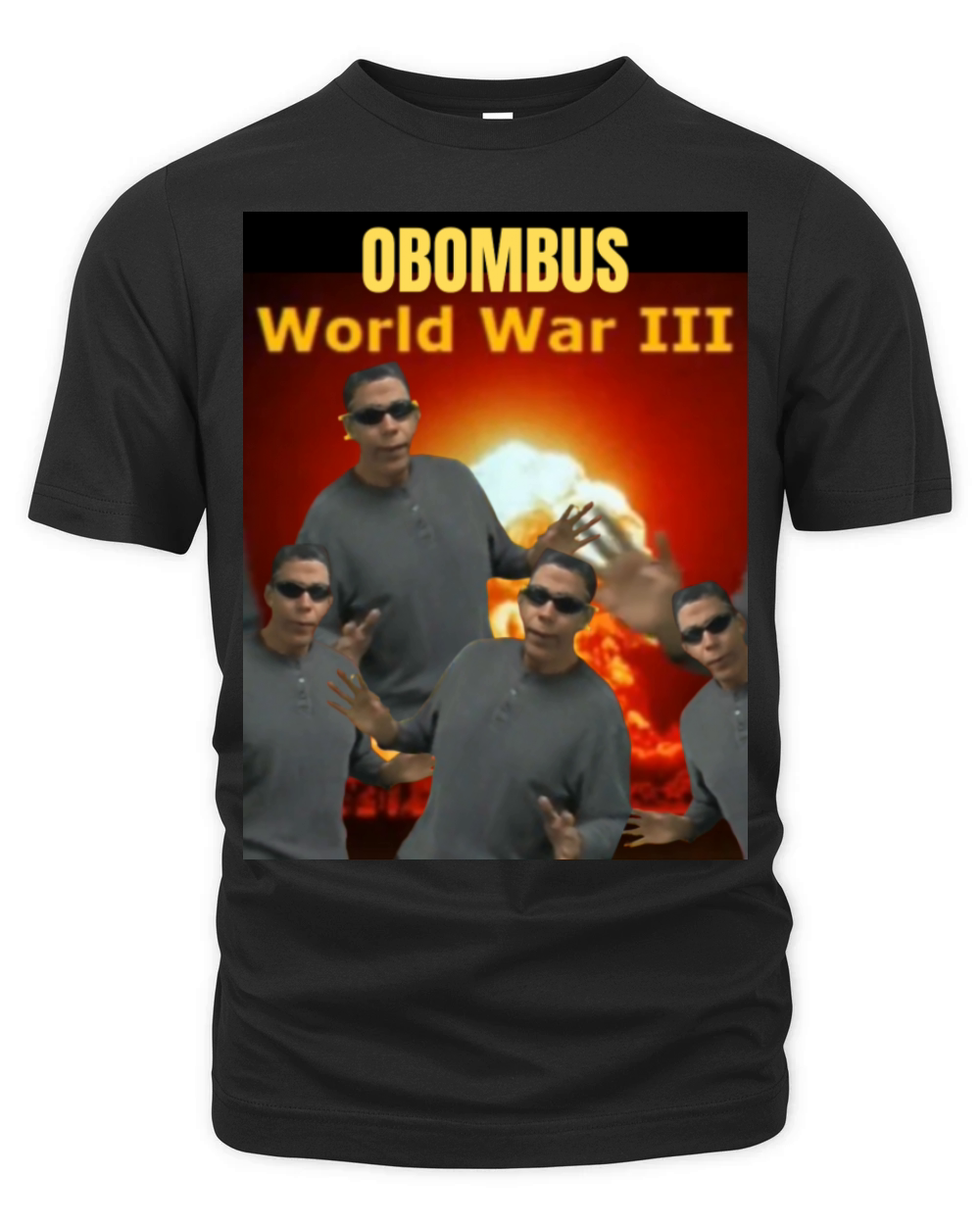 OBOMBUS MEME FUNNY Organic Unisex T-shirt