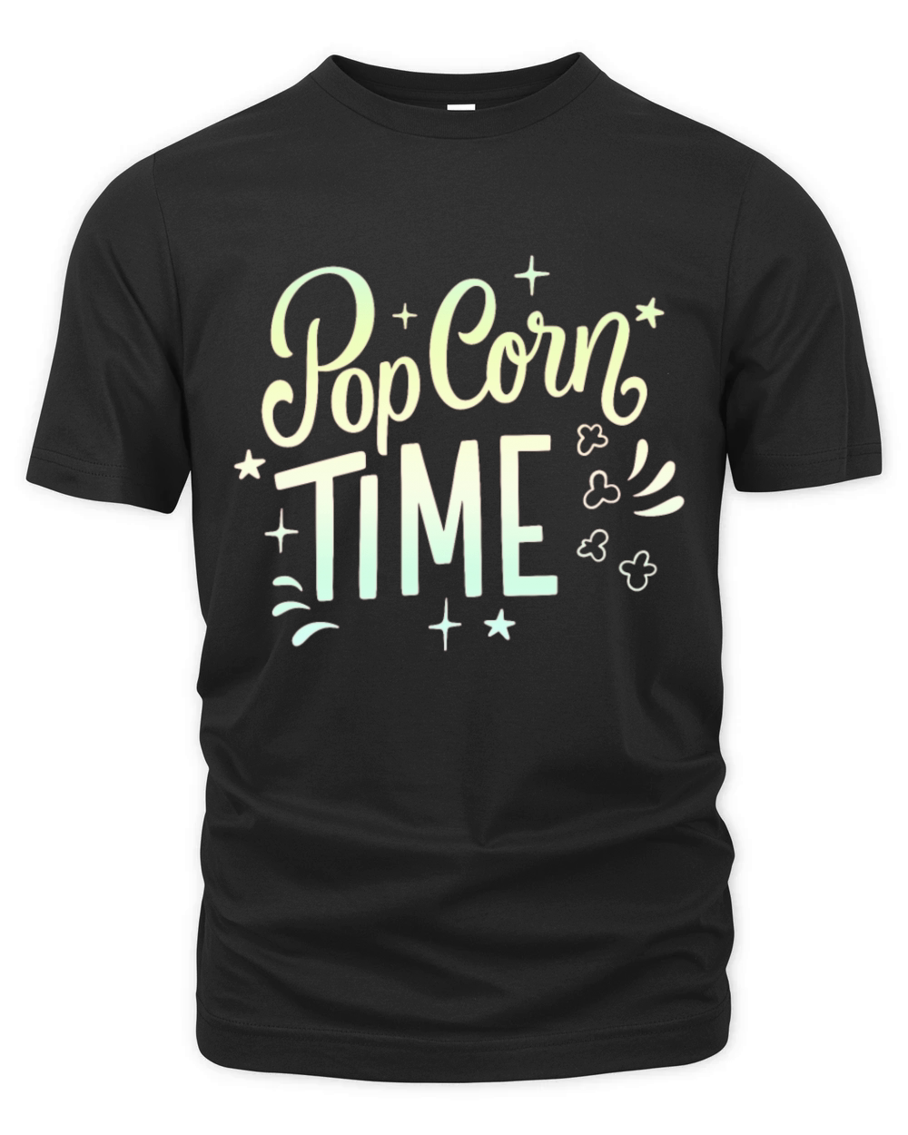 POP CORN TIME Organic Unisex T-shirt