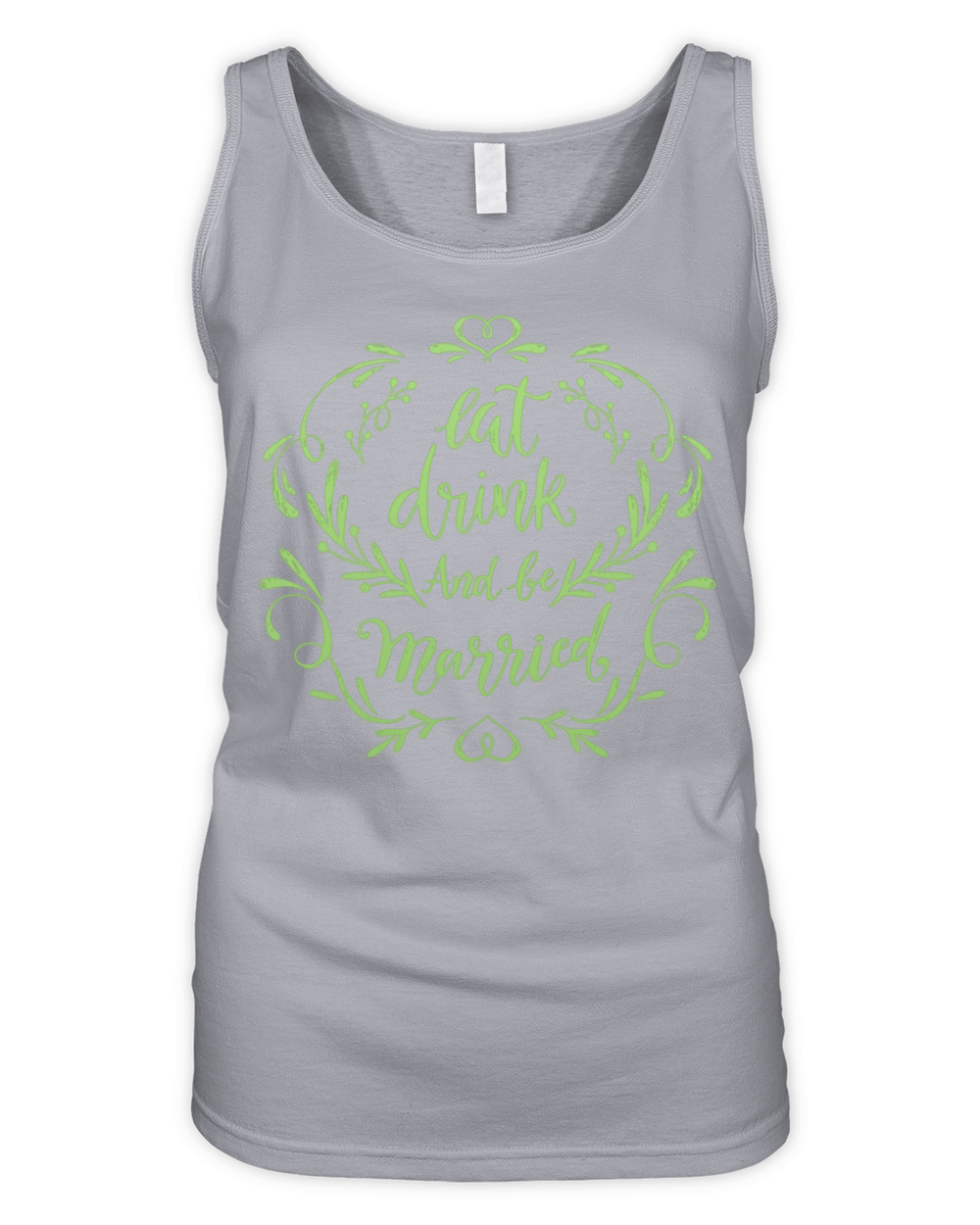 eat drink and be married Organic Women's Tank Top