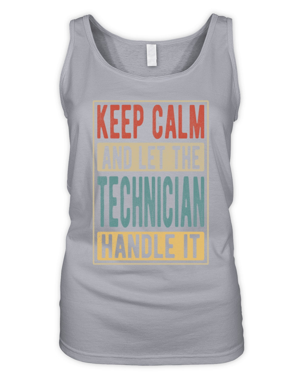 Technician Retro Gift Organic Women's Tank Top
