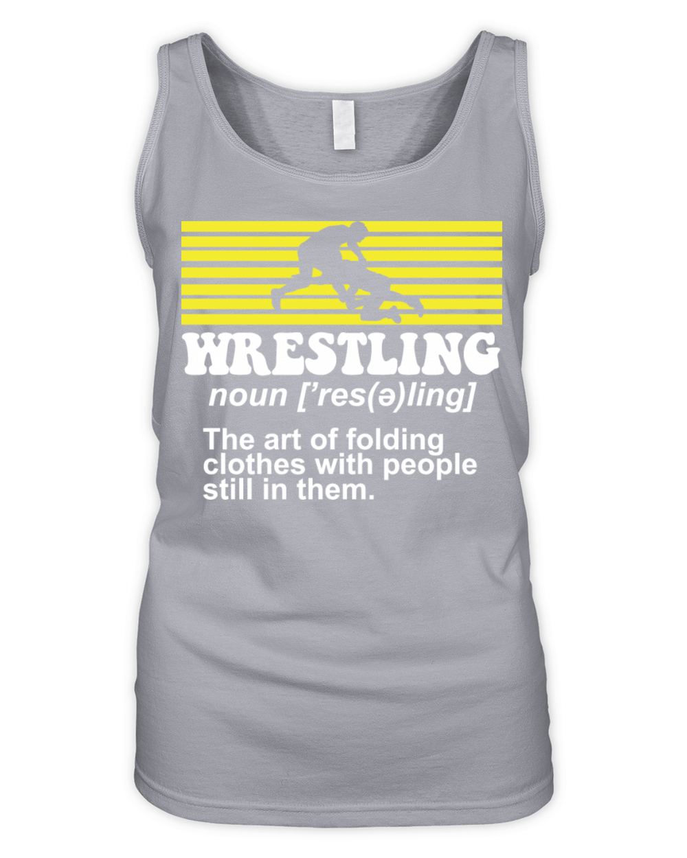 Wrestling Definition Pro Wrestler Fan Wrestling Organic Women's Tank Top