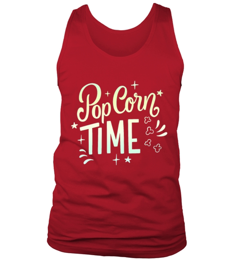 POP CORN TIME Tank Top Unisex
