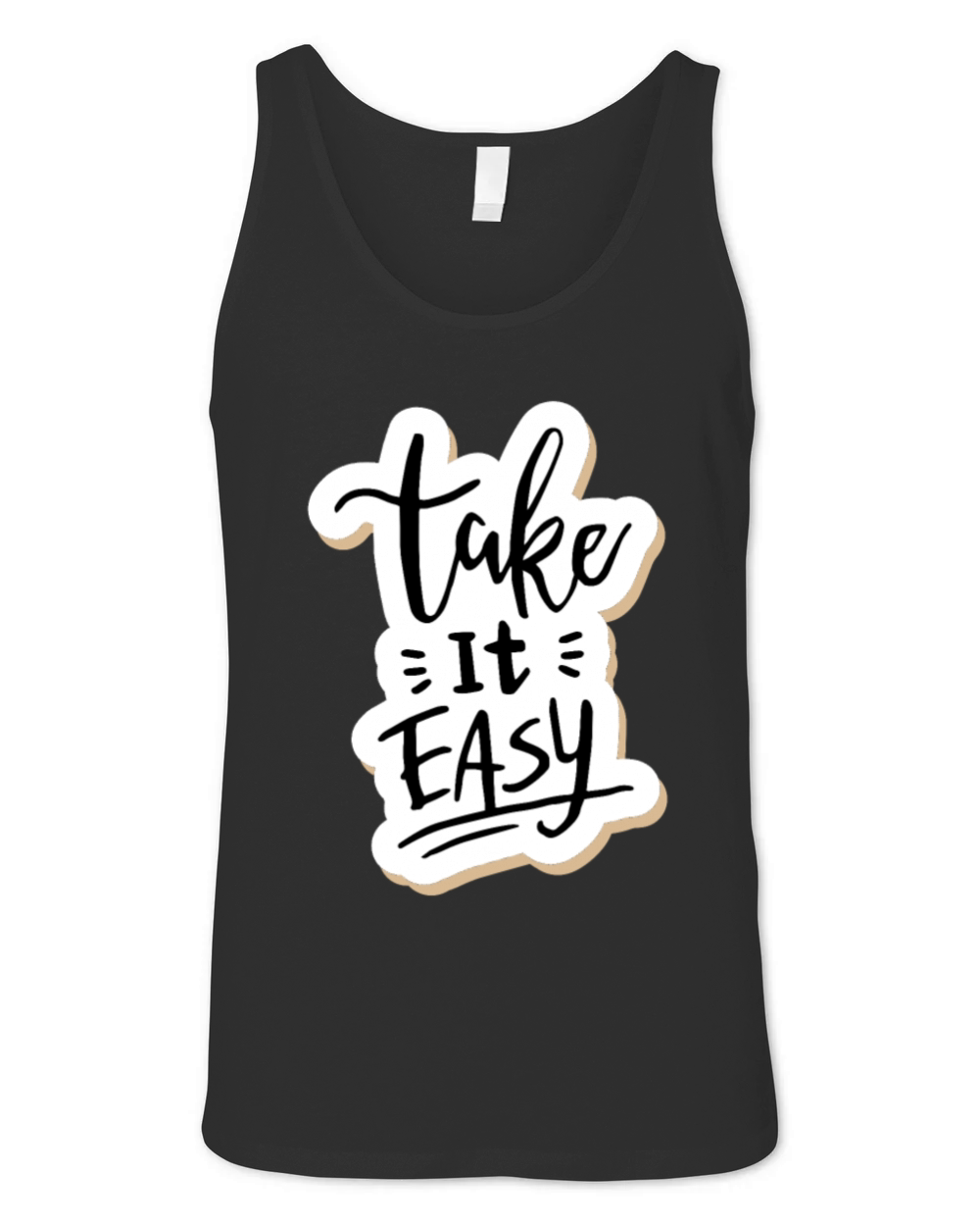 take it easy Unisex Jersey Tank