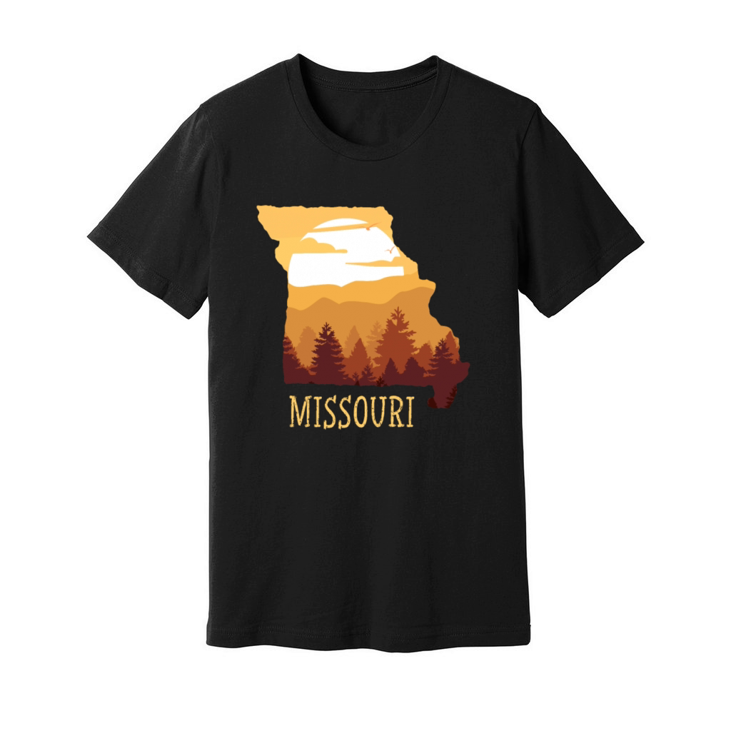 Missouri Usa Staate Unisex Jersey Tee