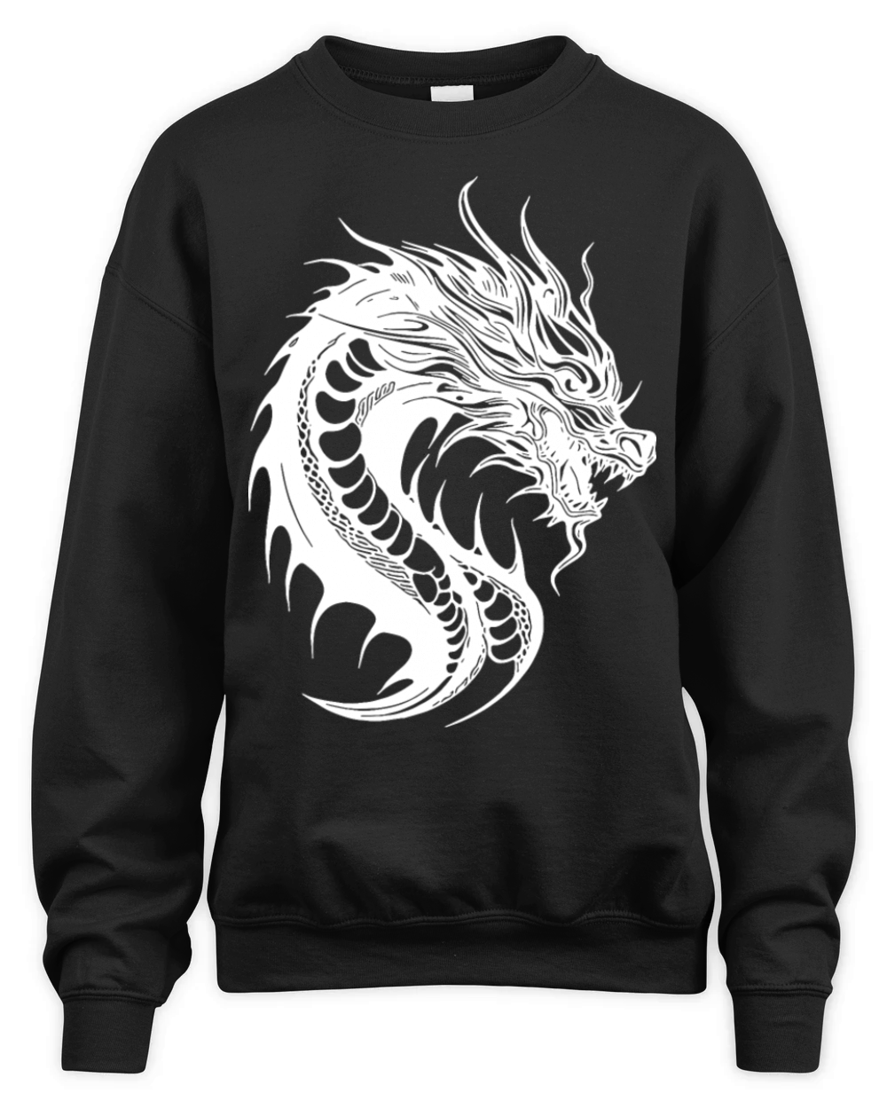 Vintage Snake Dragon Unisex Premium Crewneck Sweatshirt