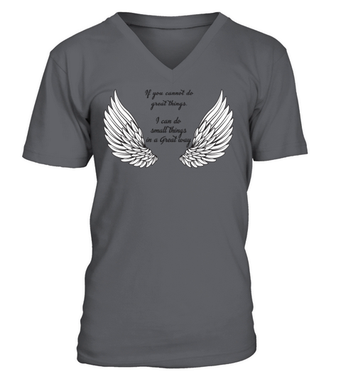 Quote V-Neck T-shirt