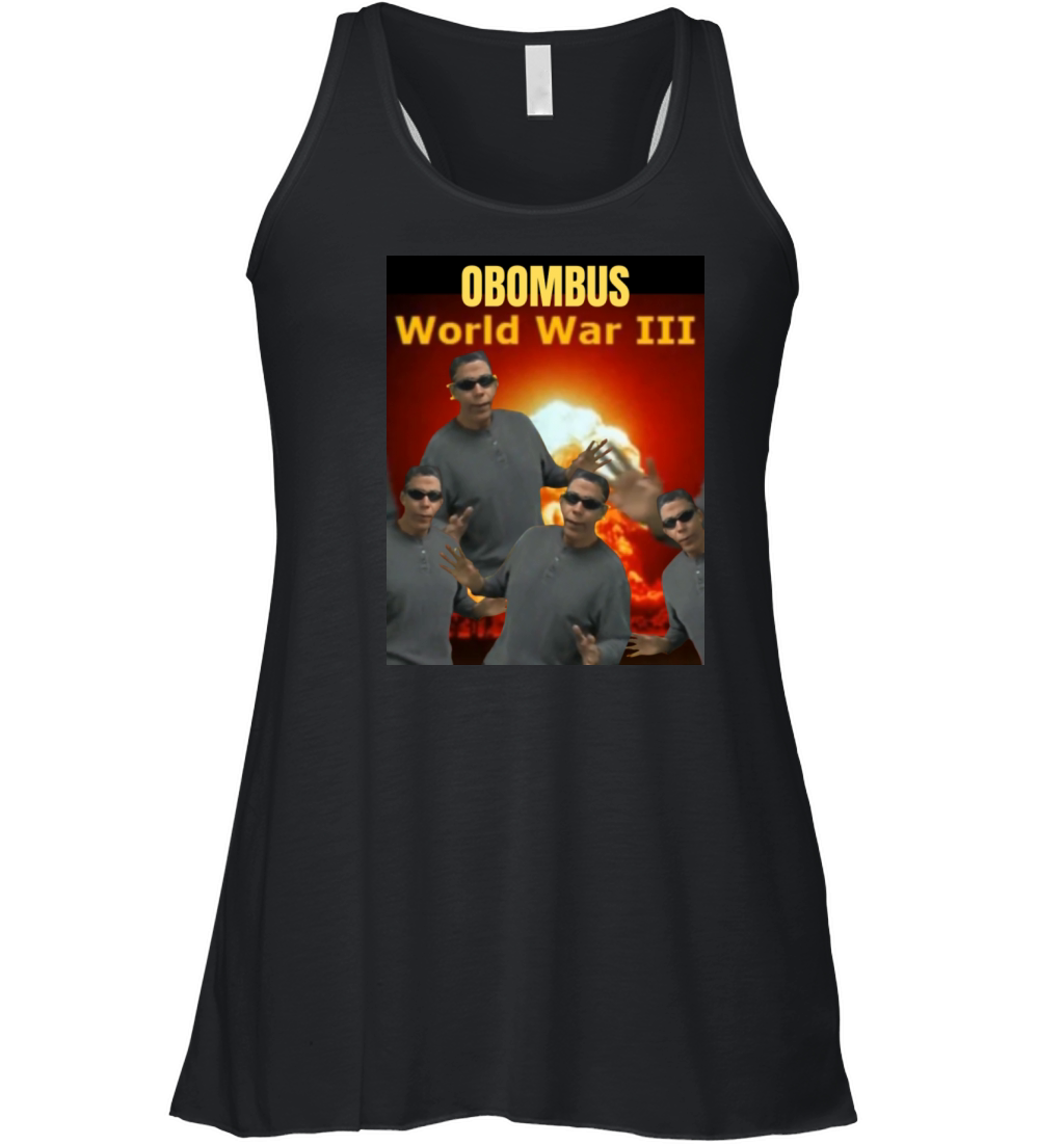 OBOMBUS MEME FUNNY Women's Flowy Tank Top