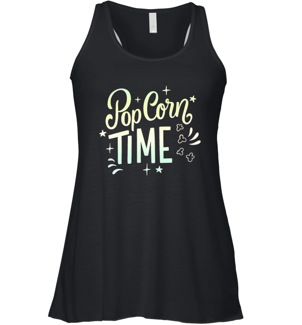 POP CORN TIME Women's Flowy Tank Top