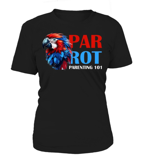 Funny Eclectus Parrot Parenting 101 Bird Lover Women's T-Shirt
