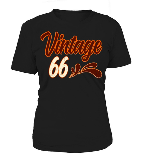 Vintage 66 Years Old Birthday Women's T-Shirt