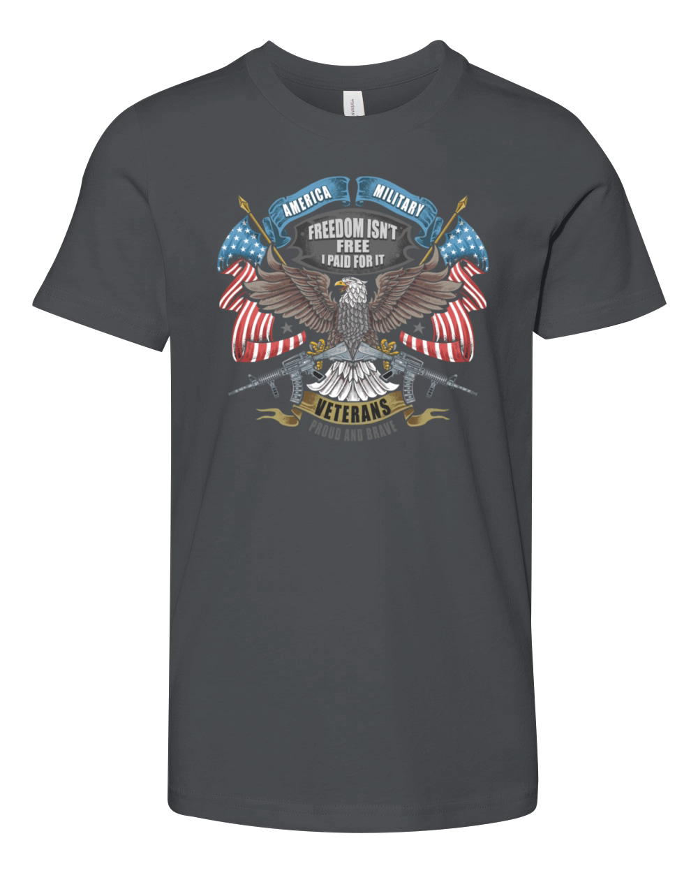 American Military Youth Unisex Jersey Tee