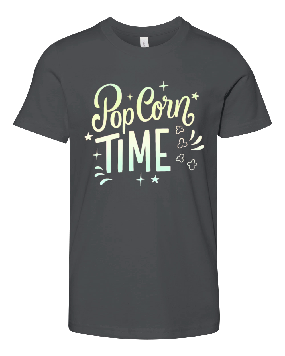 POP CORN TIME Youth Unisex Jersey Tee