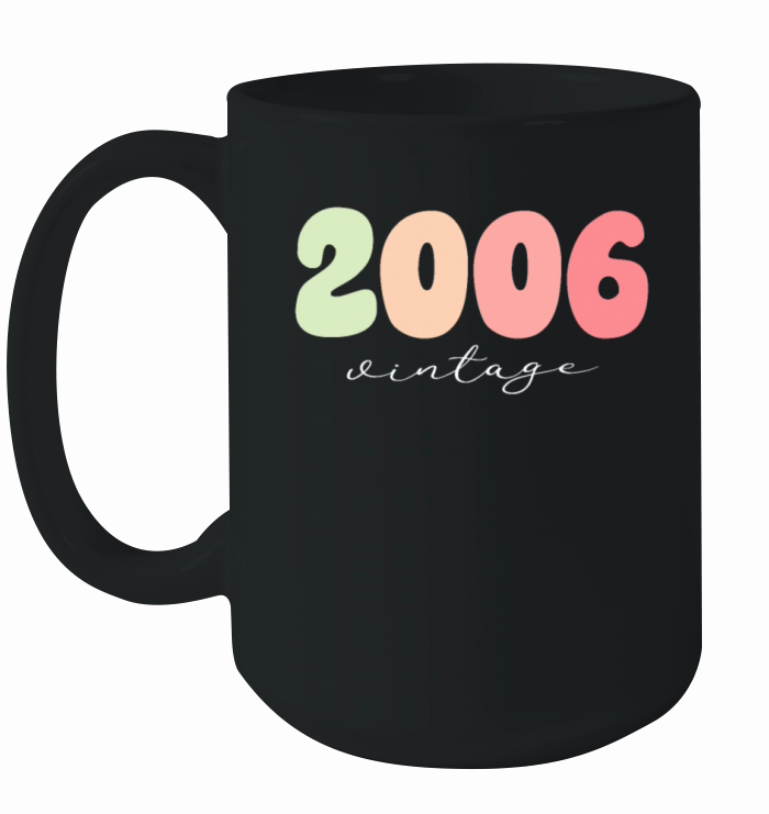 Birthday 2006 Vintage Ceramic Mug