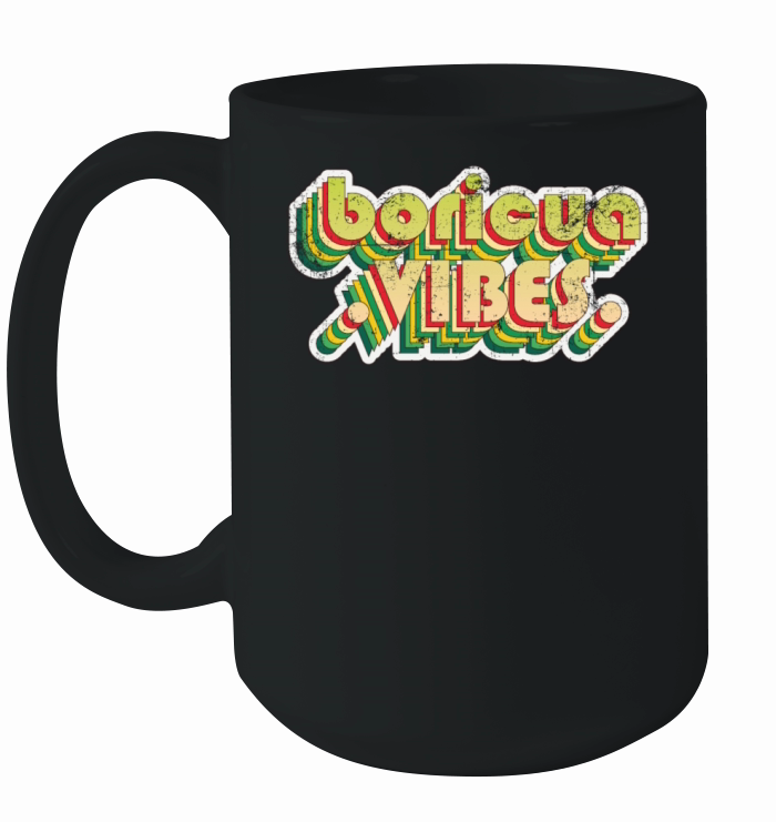 Boricua vibes Vintage Ceramic Mug