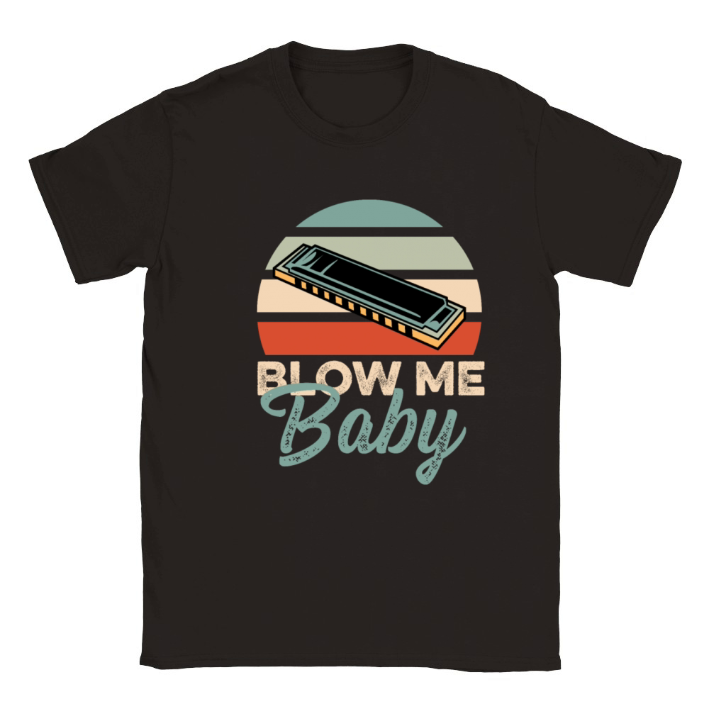 Blow me Baby Instrumentalist Gift Classic Kids Crewneck T-shirt