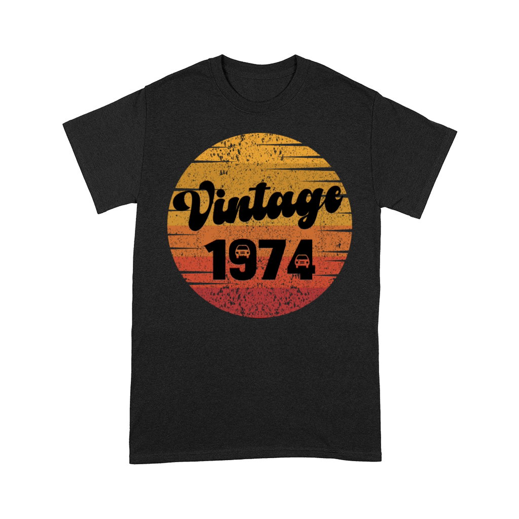 vintage 74s design mug 1974 retro classic car Comfort T-shirt