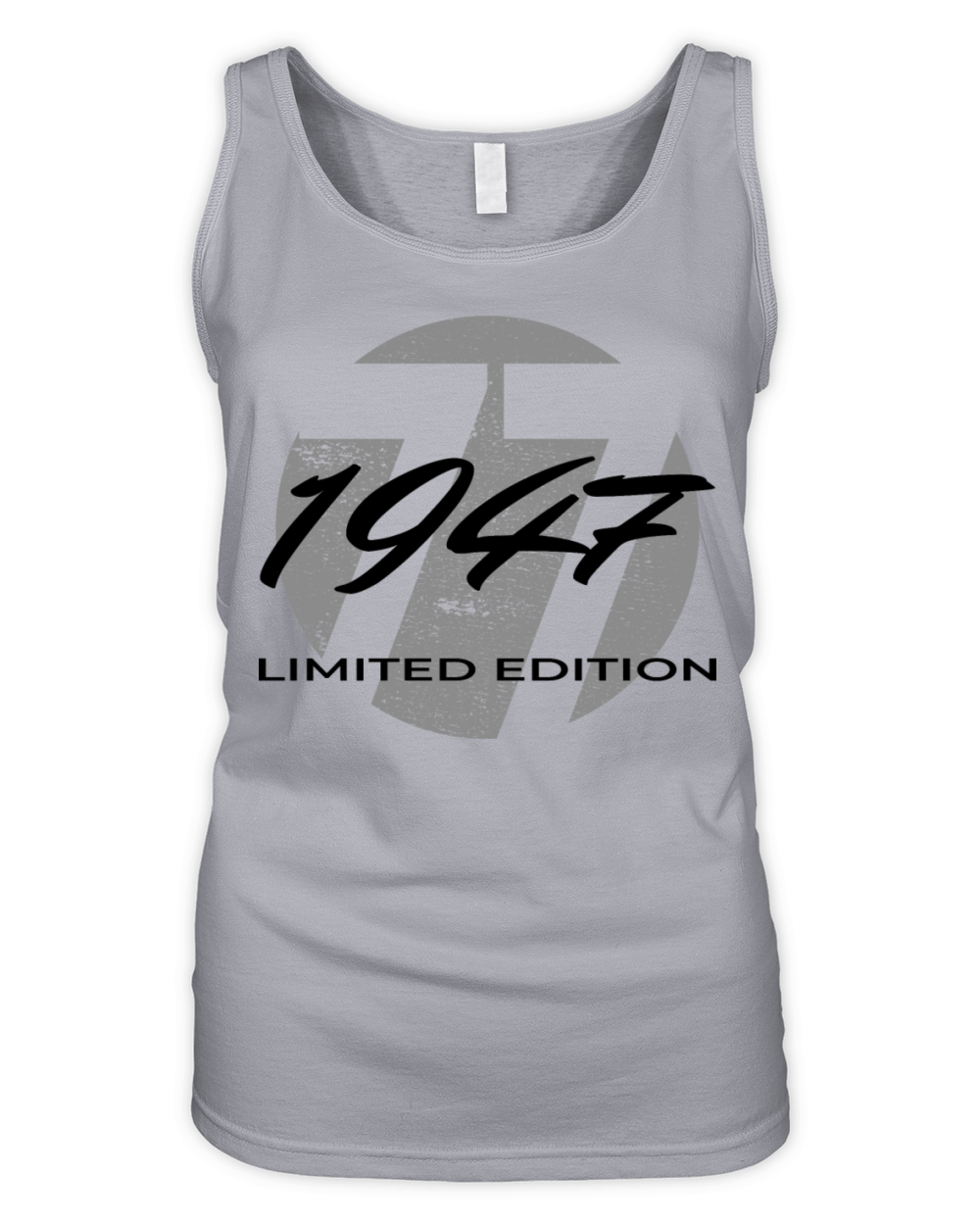 77th birthday men women 77 years 1947 vintage Organic Women's Tank Top