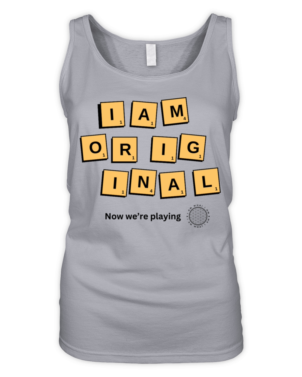 I Am Original Affirmation Apparel Organic Women's Tank Top