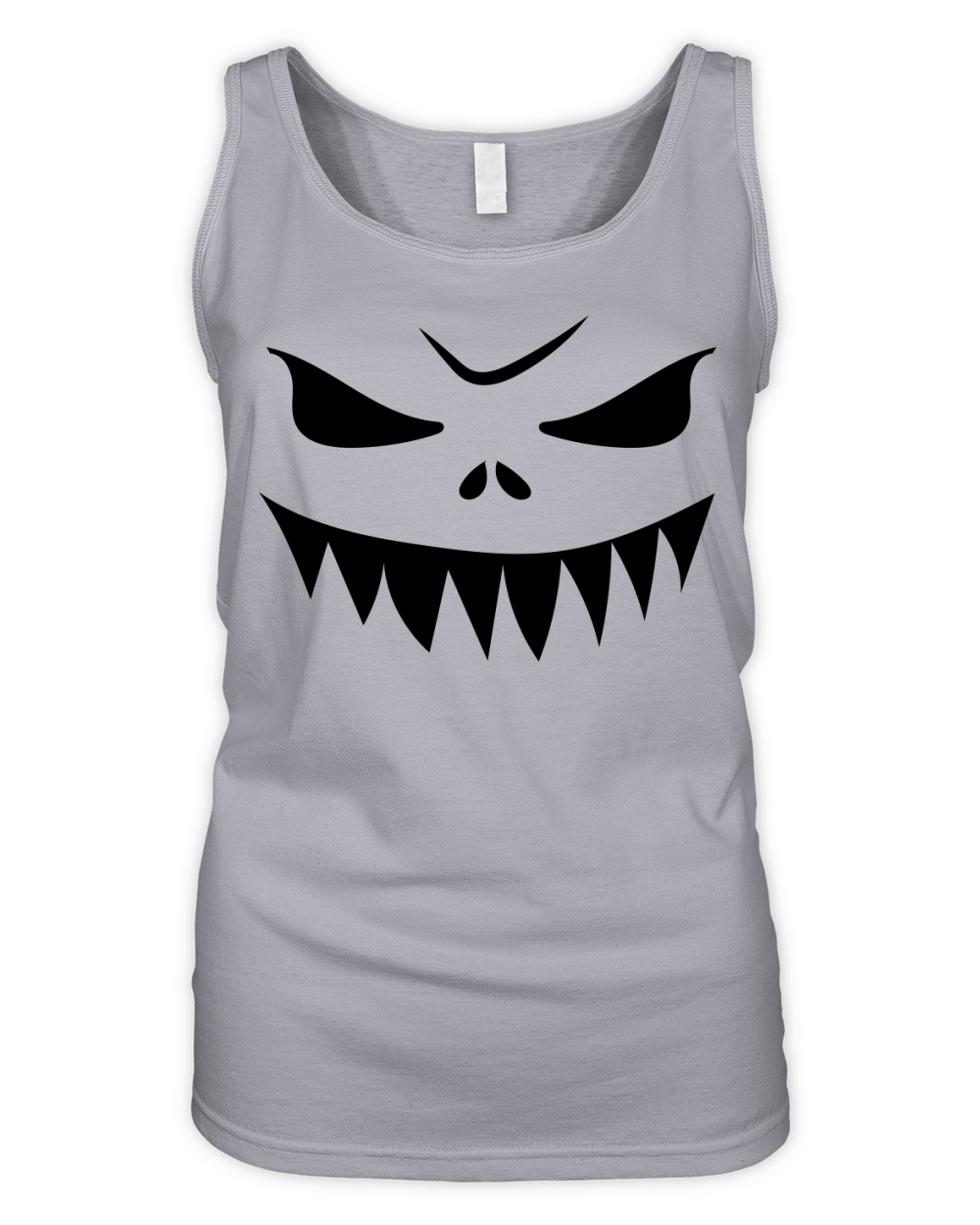 Scary faces halloween (9) Organic Women's Tank Top