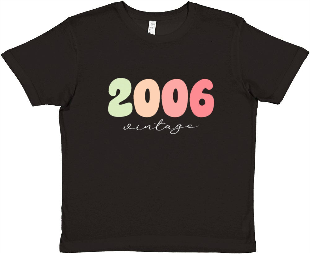 Birthday 2006 Vintage Premium Kids Crewneck T-shirt
