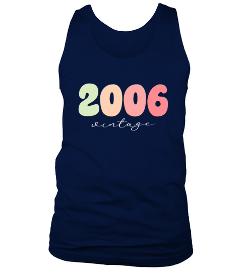 Birthday 2006 Vintage Tank Top Unisex