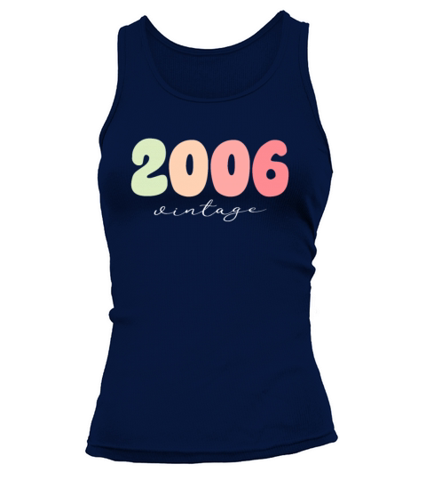 Birthday 2006 Vintage Tank top Woman
