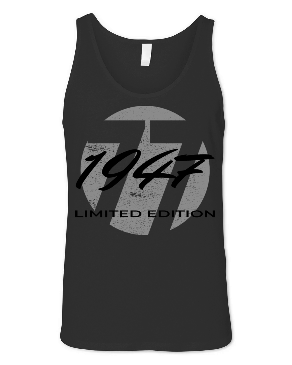 77th birthday men women 77 years 1947 vintage Unisex Jersey Tank
