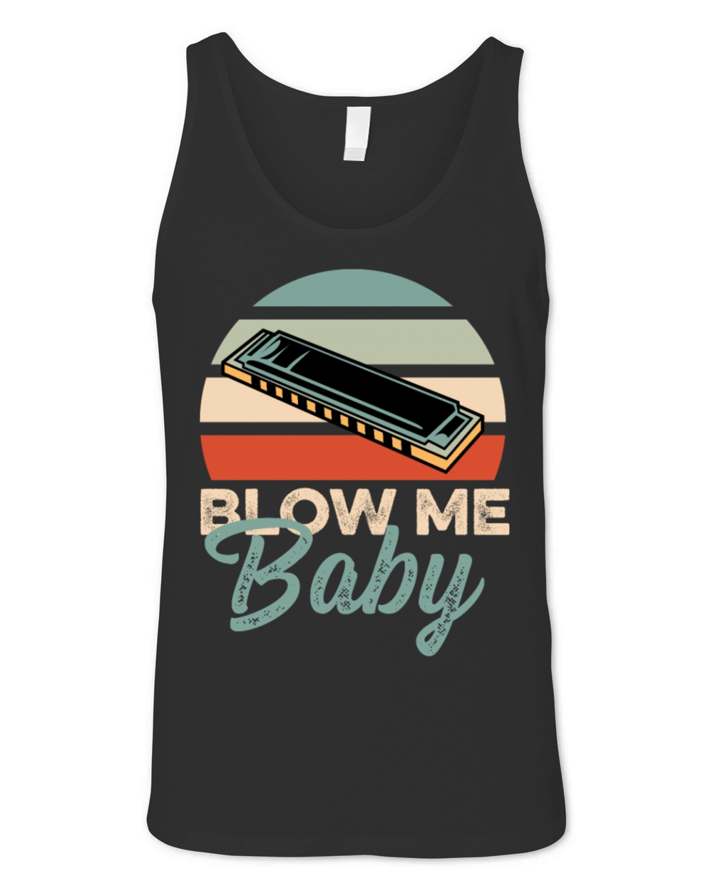 Blow me Baby Instrumentalist Gift Unisex Jersey Tank