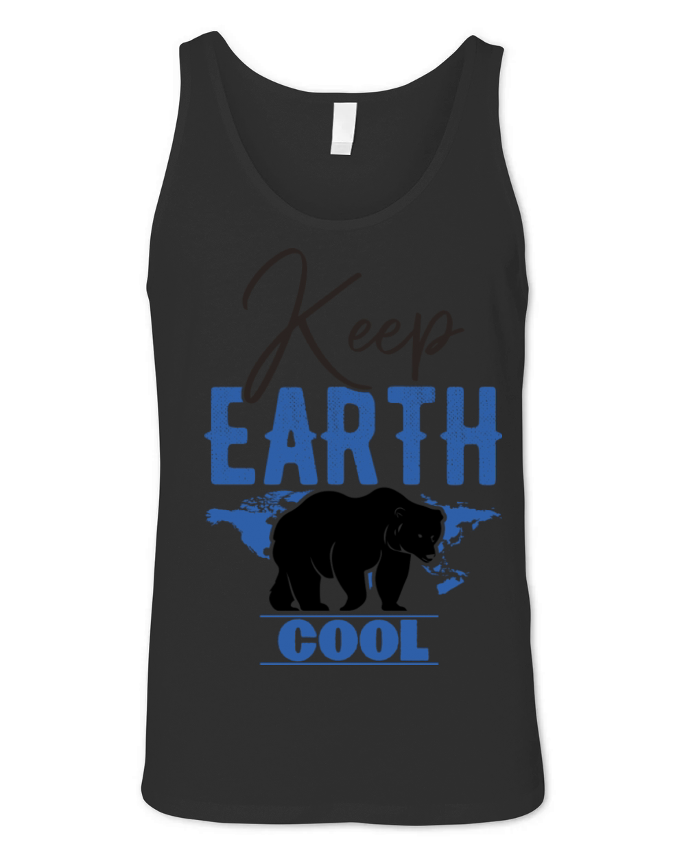 Keep Earth Cool Unisex Jersey Tank