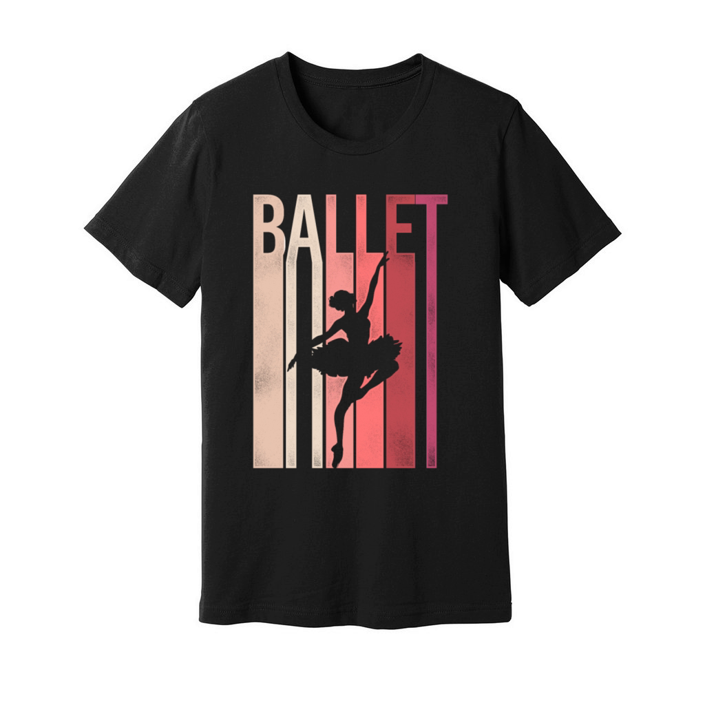 Ballet Dancer Dance Girl Ballerina Unisex Jersey Tee
