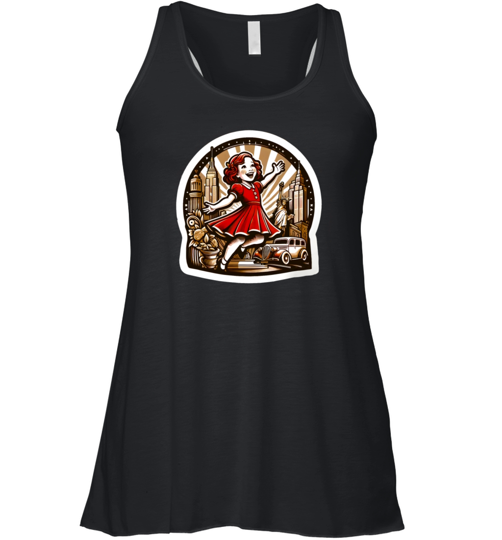 Annies Art Deco New York - Annies Art Deco Women's Flowy Tank Top