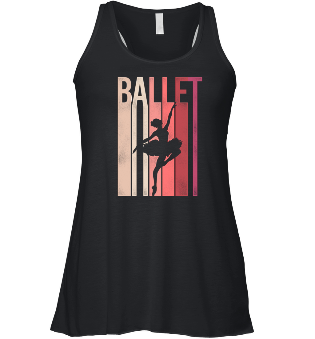 Ballet Dancer Dance Girl Ballerina Women's Flowy Tank Top