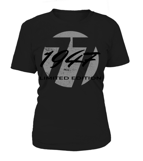 77th birthday men women 77 years 1947 vintage Women's T-Shirt