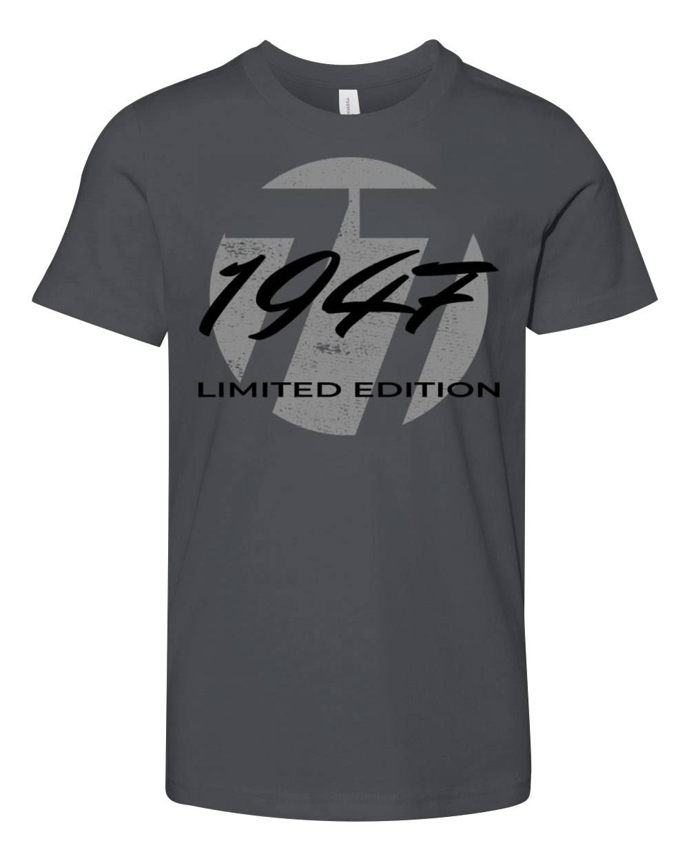 77th birthday men women 77 years 1947 vintage Youth Unisex Jersey Tee