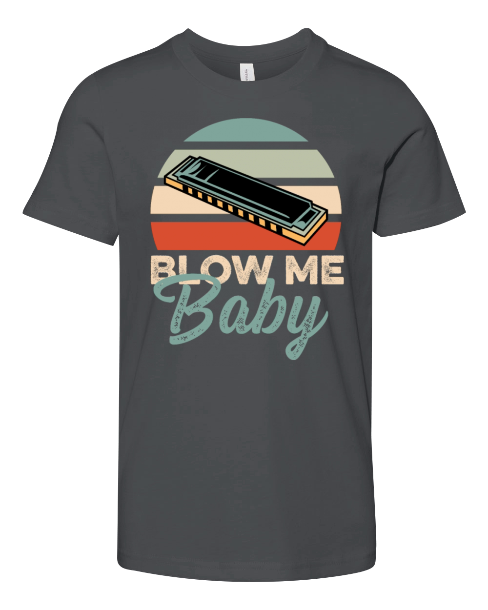 Blow me Baby Instrumentalist Gift Youth Unisex Jersey Tee