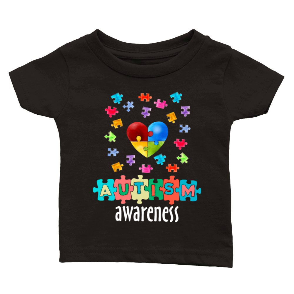 Autism Awareness Month Classic Baby Crewneck T-shirt