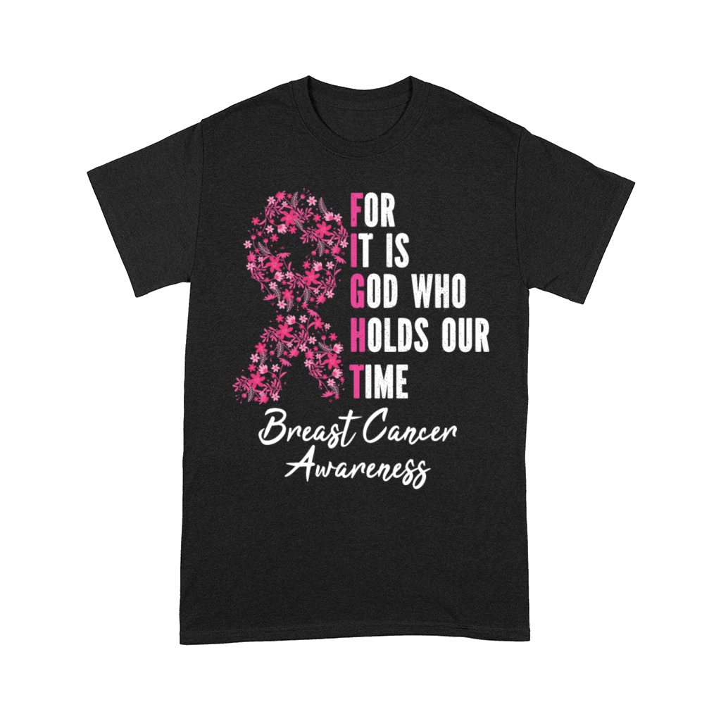 FIGHT Breast Cancer Warrior Pink Ribbon Comfort T-shirt