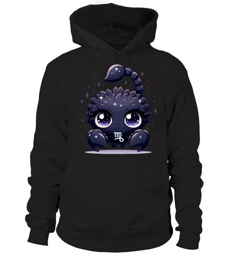 Scorpio Zodiac Unique Artistic Birthday Star Sign Hoodie Unisex
