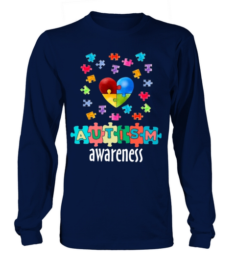 Autism Awareness Month Long sleeved Unisex