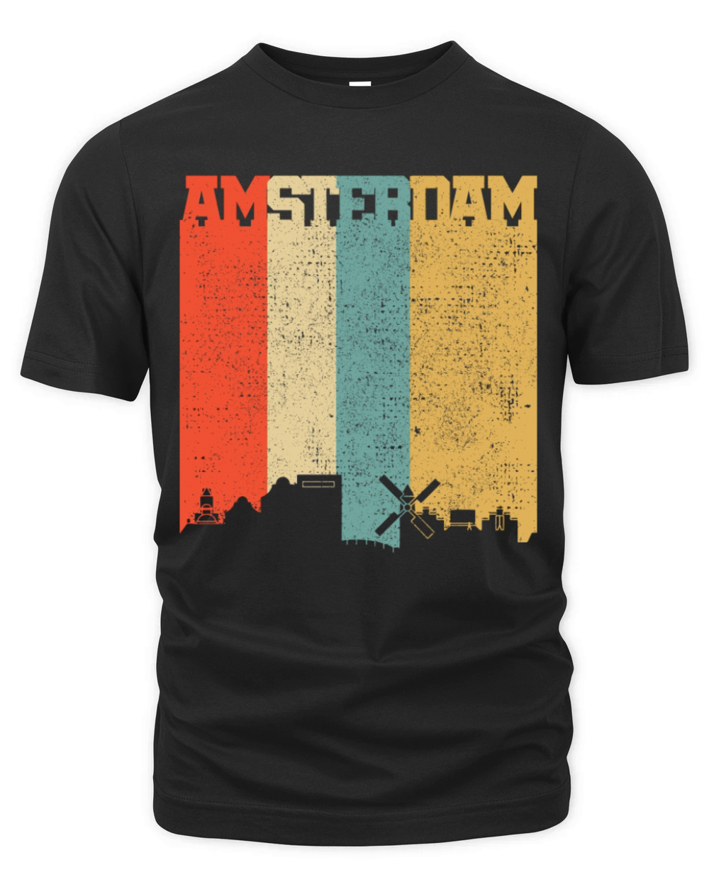 Amsterdam Netherlands Dutch Souvenir Organic Unisex T-shirt
