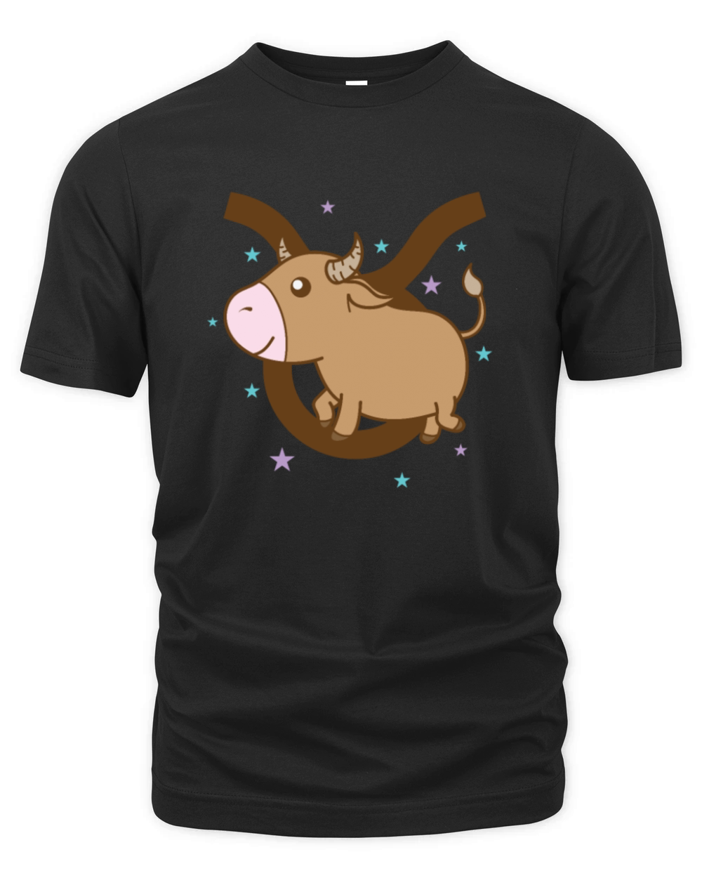 Taurus Zodiac Sign as Animal Horoscope Organic Unisex T-shirt