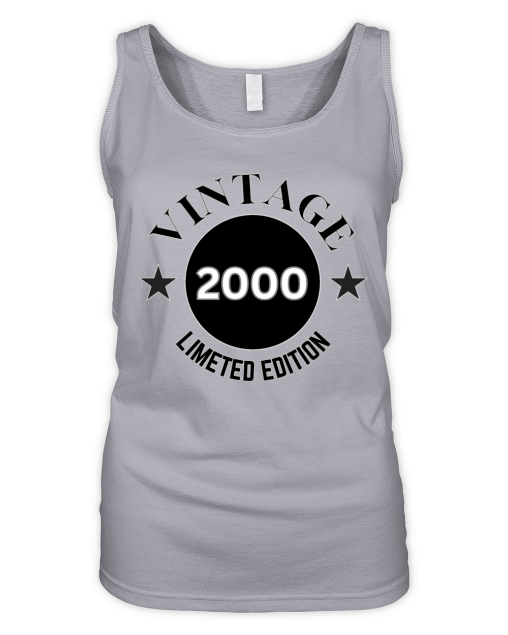 24 Year Old Vintage 2000 Limited Edition Organic Women's Tank Top