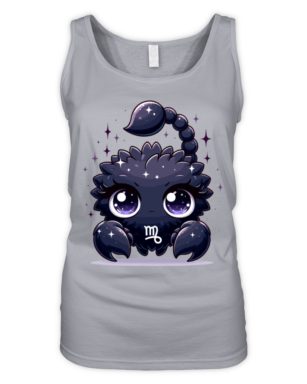 Scorpio Zodiac Unique Artistic Birthday Star Sign Organic Women's Tank Top