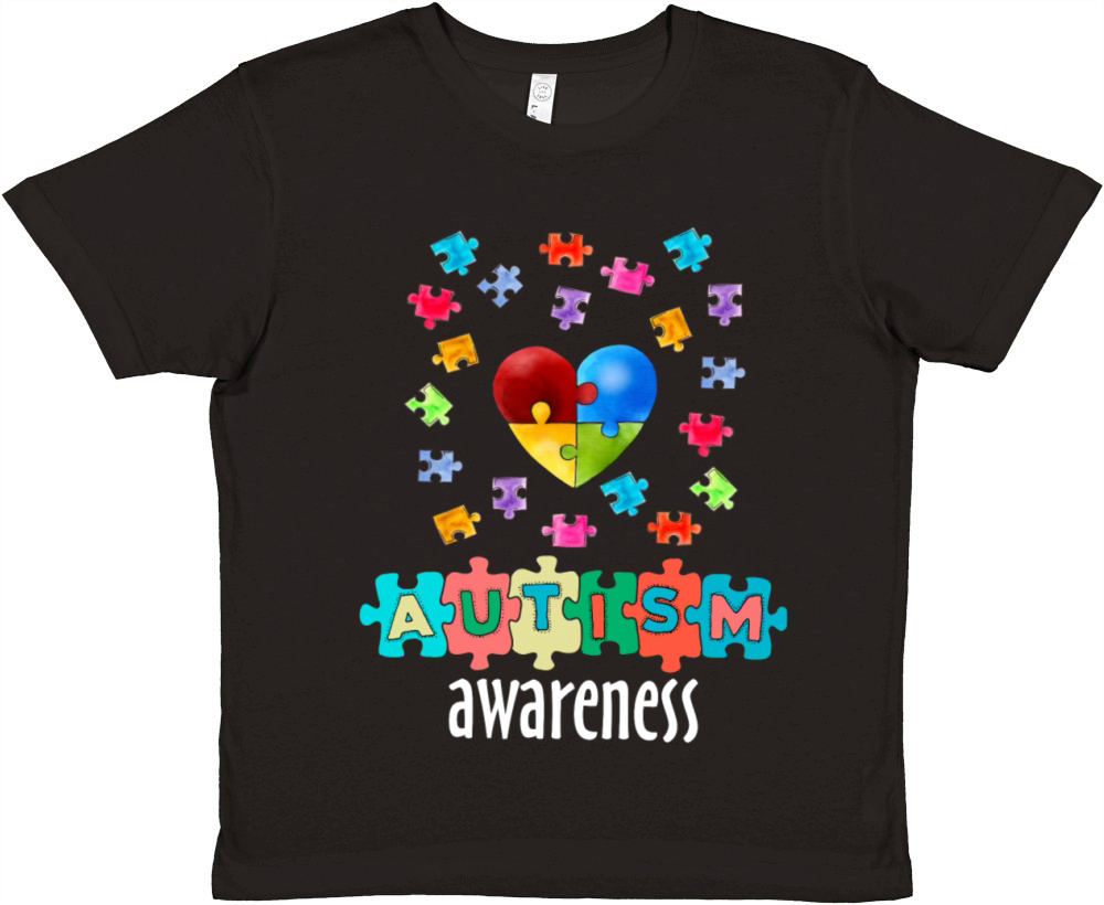 Autism Awareness Month Premium Kids Crewneck T-shirt