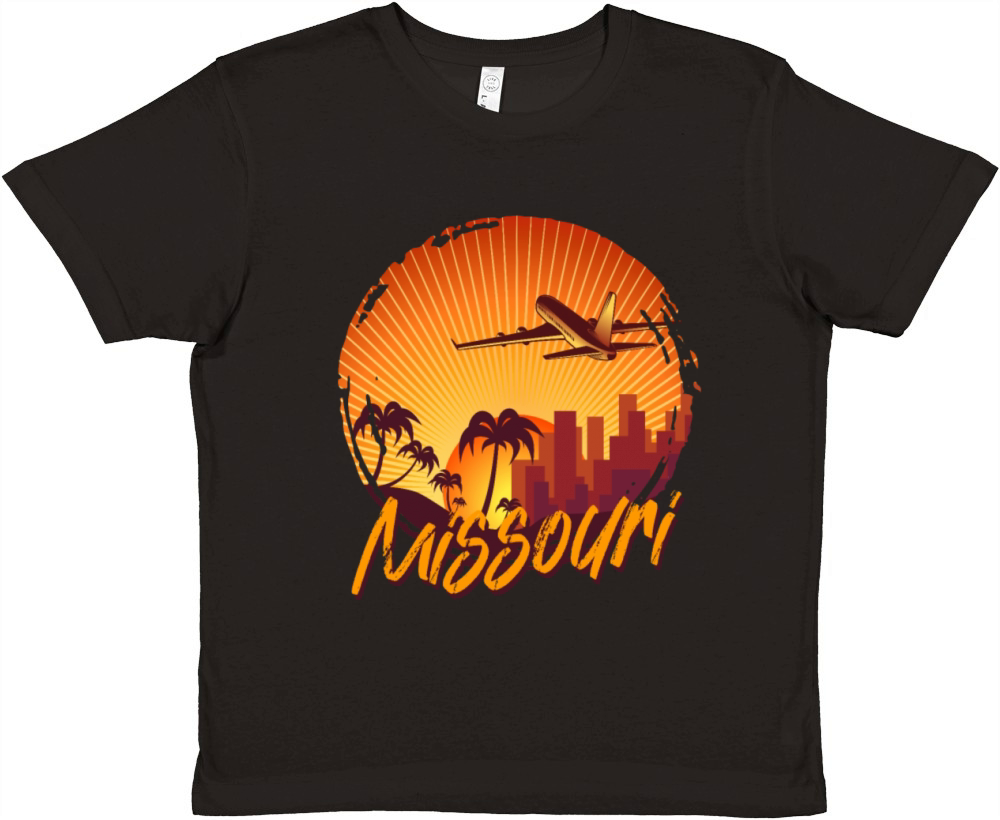 Missouri Usa Staate Premium Kids Crewneck T-shirt