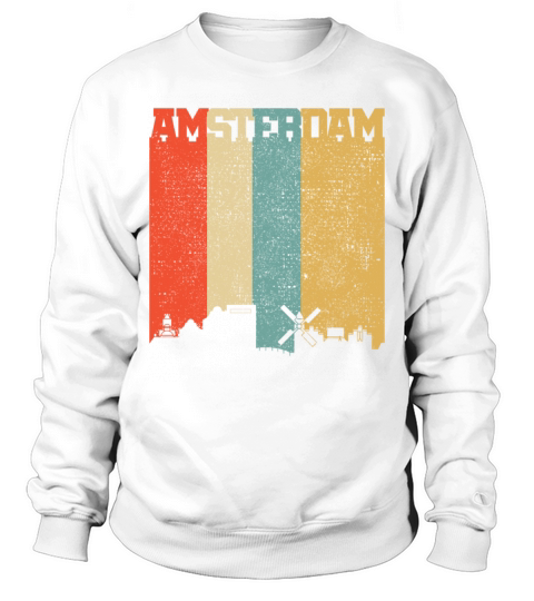 Amsterdam Netherlands Dutch Souvenir Sweatshirt Unisex