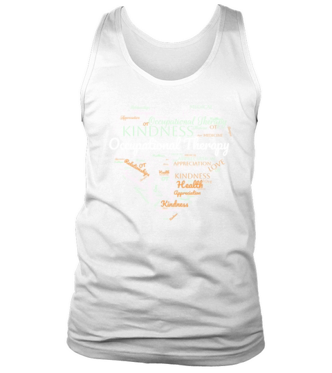 Occupational Therapy OT Wordcloud T-shirt Women Tank Top Unisex