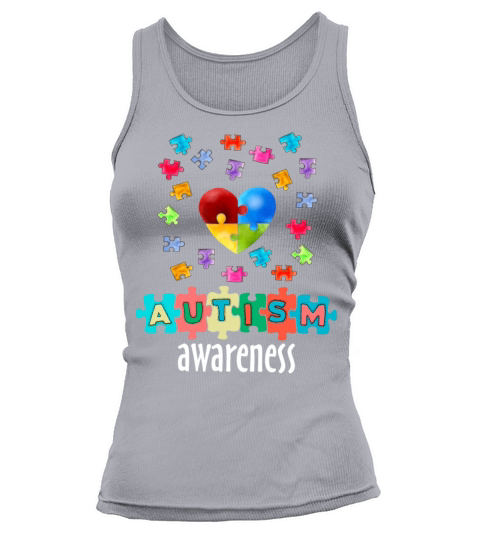Autism Awareness Month Tank top Woman