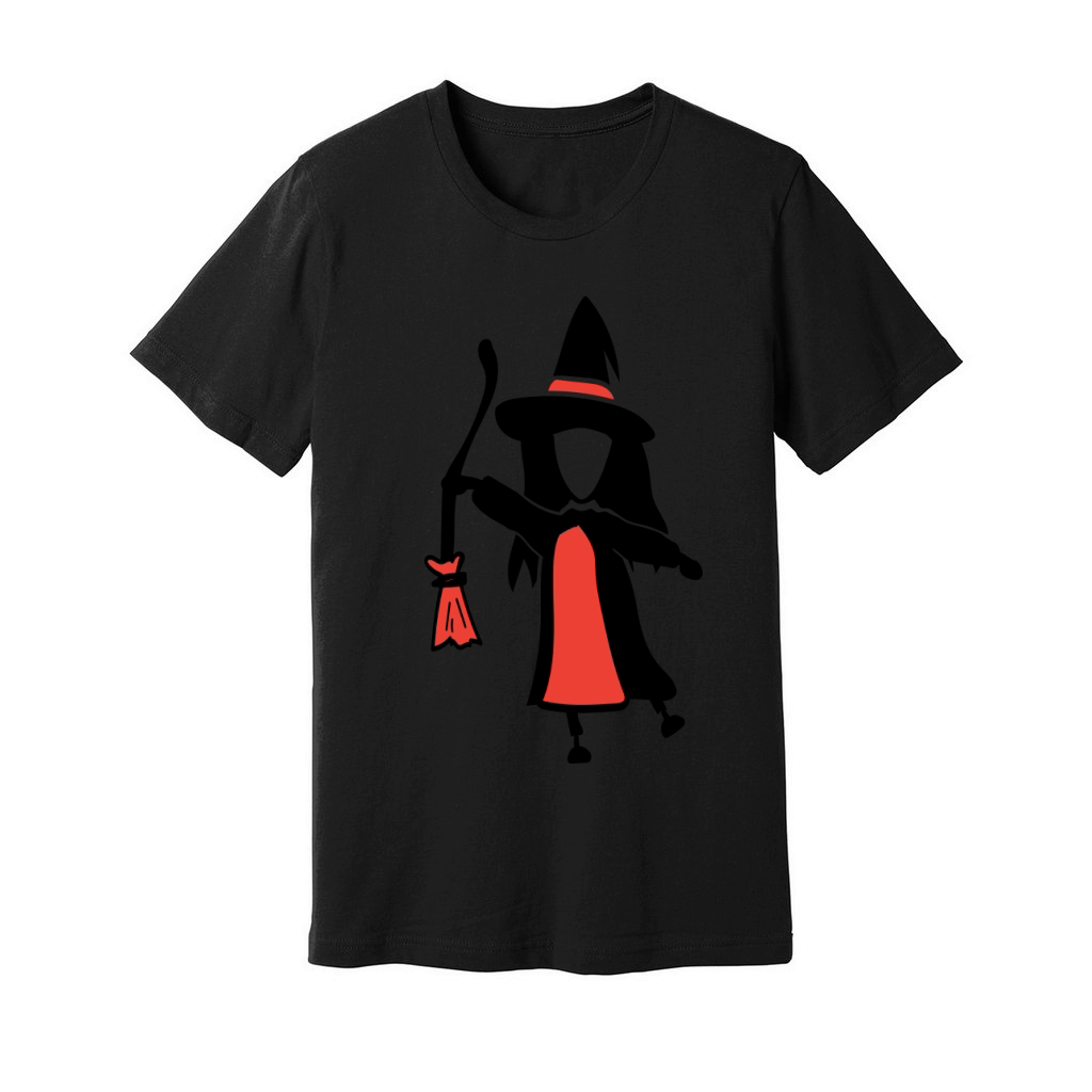 Halloween cute witches 1 Unisex Jersey Tee